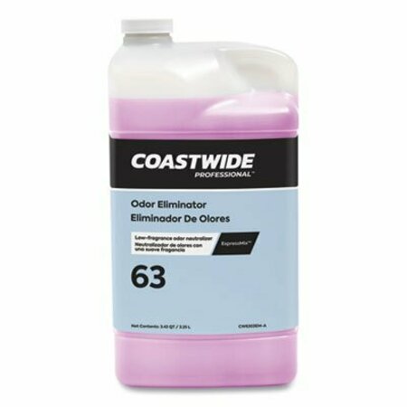 COASTWIDE ODOR ELIMINATOR 63 CONCENTRATE FOR EXPRESSMIX, GRAPEFRUIT, 3.25 L BOTTLE, 2PK 24321402